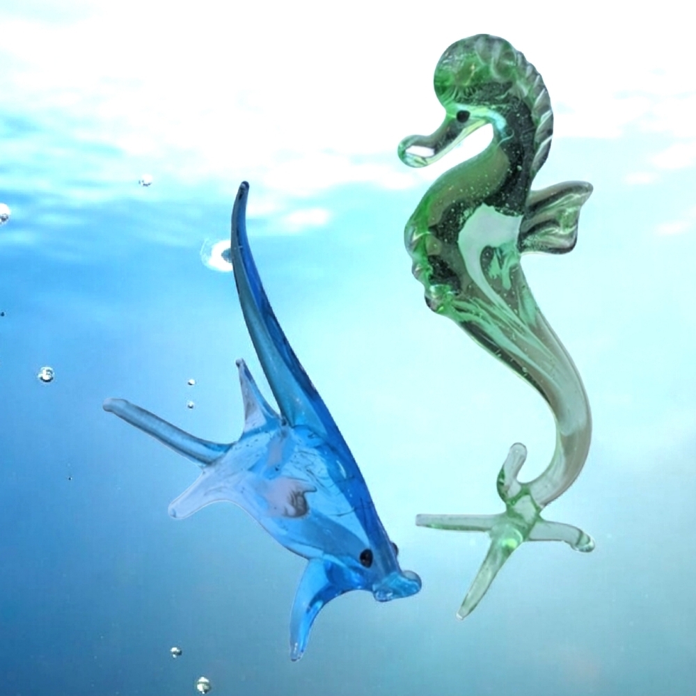 1965 Glass Fish hand blown Glass - Picture 2 of 15